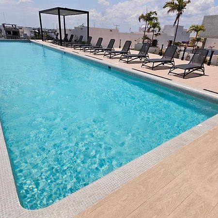 Fancy 3 Bedroom Apartments In Downtown Playa Rooftop Pool Gym Playa del Carmen Zewnętrze zdjęcie