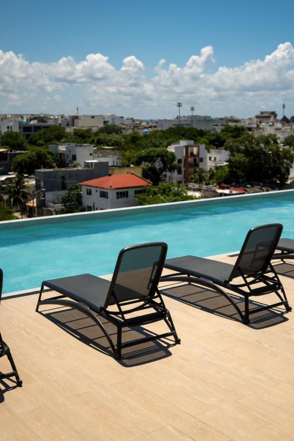 Fancy 3 Bedroom Apartments In Downtown Playa Rooftop Pool Gym Playa del Carmen Zewnętrze zdjęcie