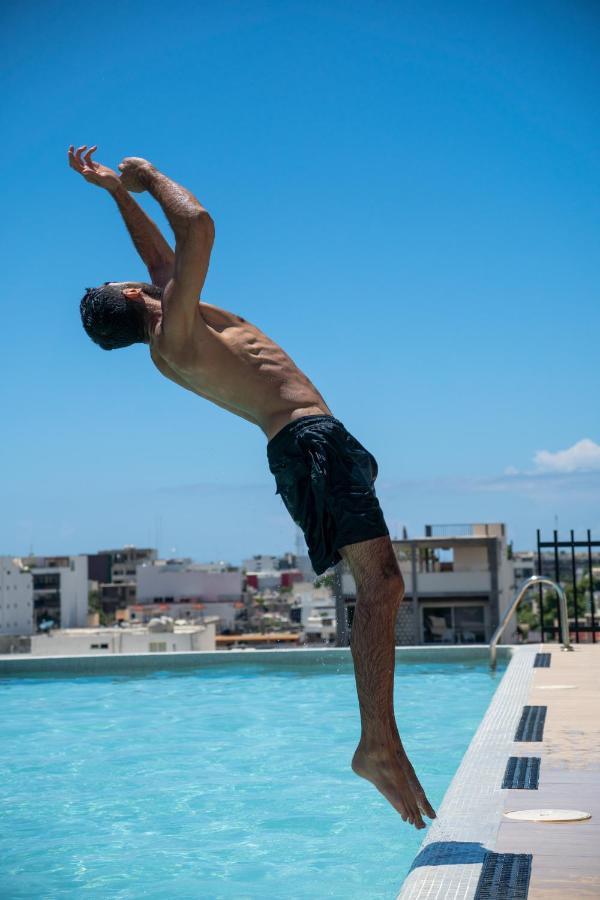 Fancy 3 Bedroom Apartments In Downtown Playa Rooftop Pool Gym Playa del Carmen Zewnętrze zdjęcie